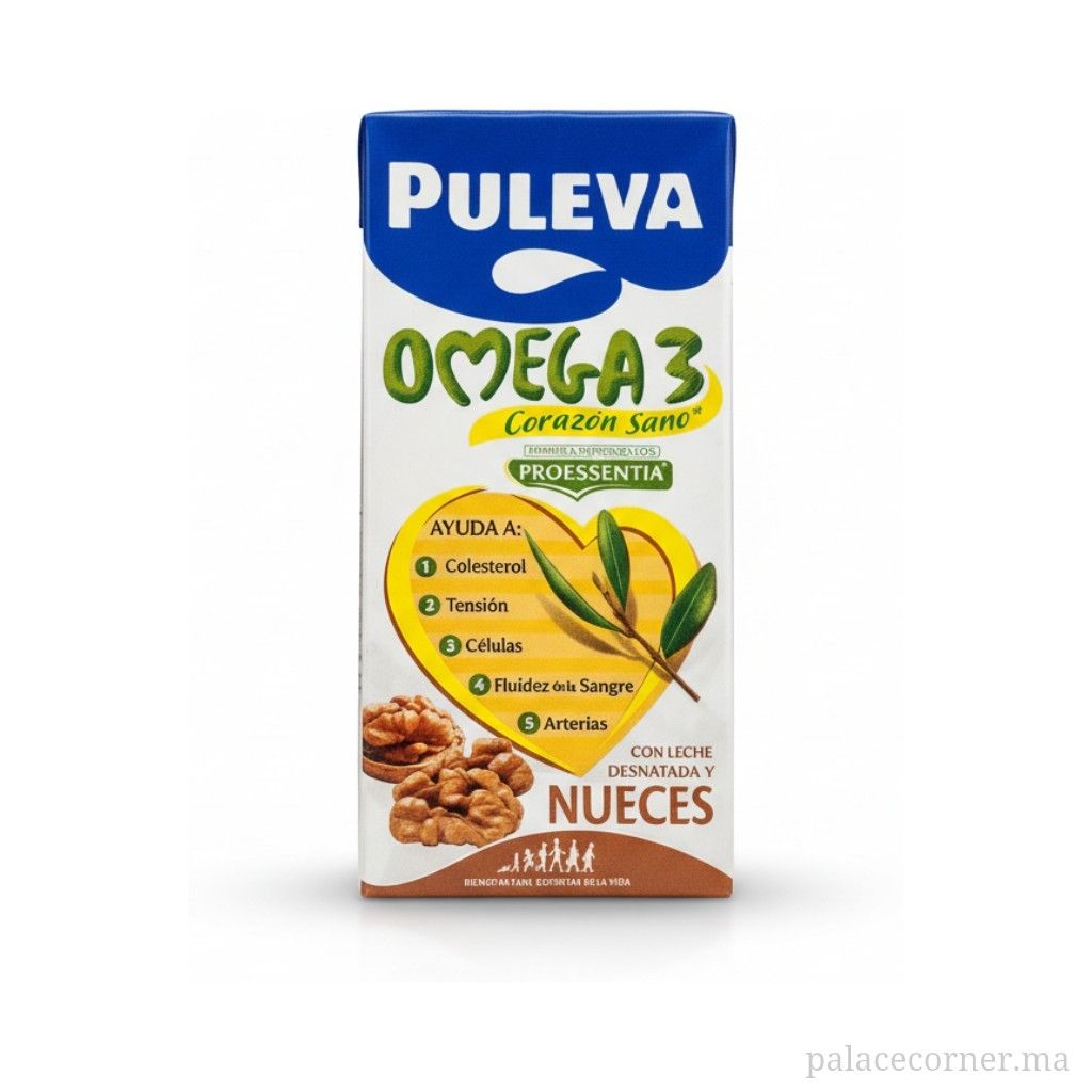 product-1773369578433 Lait Puleva Omega 3 & Noix - Bien-être Cardiaque 1L – Image 1