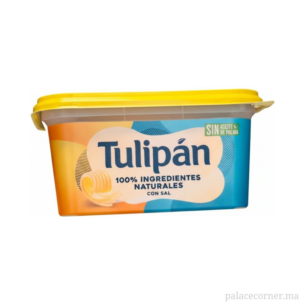 product-1773410929529 Margarine Tulipán avec Sel - 100% Ingrédients Naturels - Format Familial 900g – Image 1