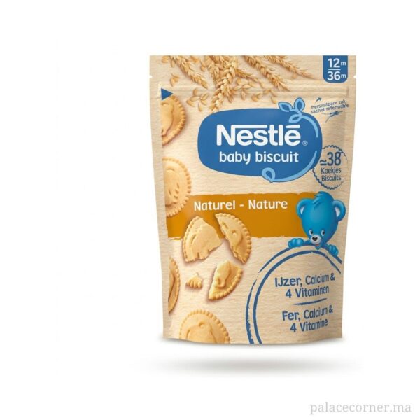 Nestlé Baby Biscuit Naturel - Goûter Équilibré 12-36 Mois (180g)