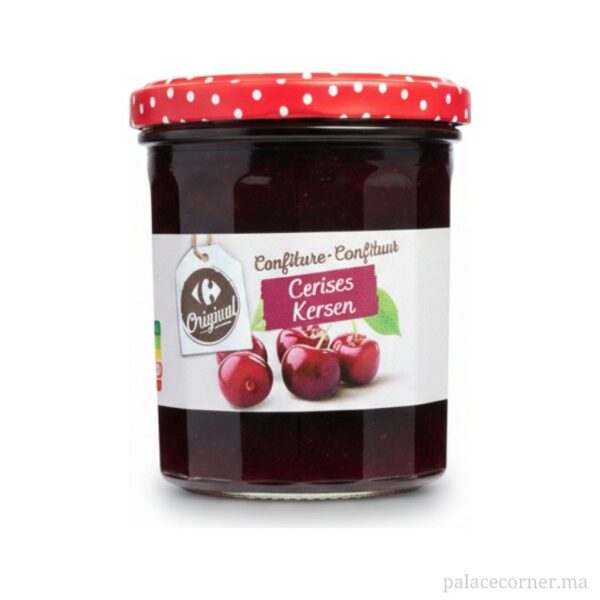 Confiture de Cerises Carrefour Original 370g - L'Authenticité du Fruit