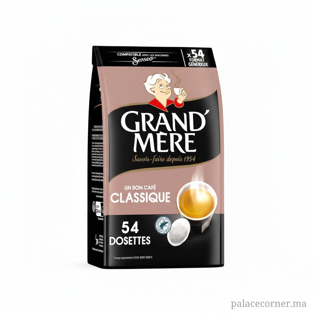 sync-10200-1772756799877 Grand'Mère Classique - Dosettes de Café Douces - 54 Dosettes (Compatible Senseo) – Image 1