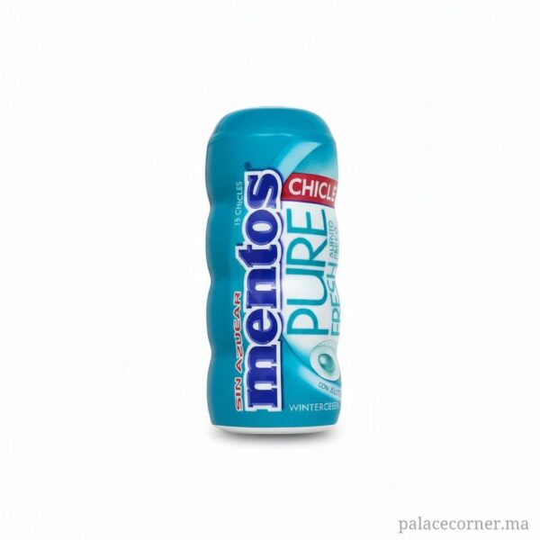 Mentos Pure Fresh Wintergreen - Chewing-gum sans sucre (15 pièces)