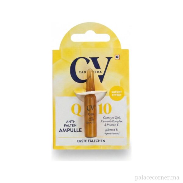 CV CadeaVera Ampoule Anti-Rides Q10 - Soin Éclat Immédiat