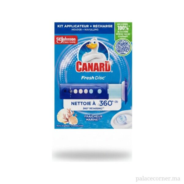 Canard Fresh Disc - Kit Applicateur & Recharge Fraîcheur Marine
