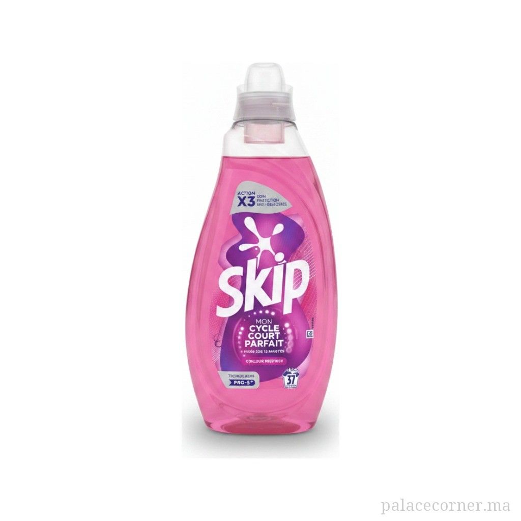 product-1778931712896 Skip Lessive Liquide Couleur Protect - Mon Cycle Court Parfait - 37 Lavages – Image 1