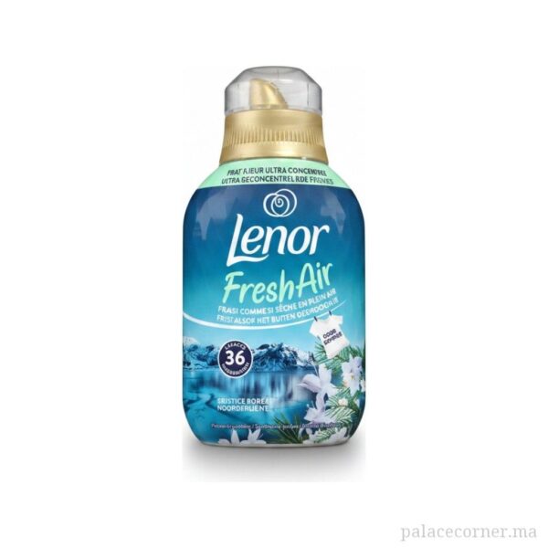 Lenor Fresh Air Solstice Boréal - Adoucissant Ultra Concentré (36 Lavages)