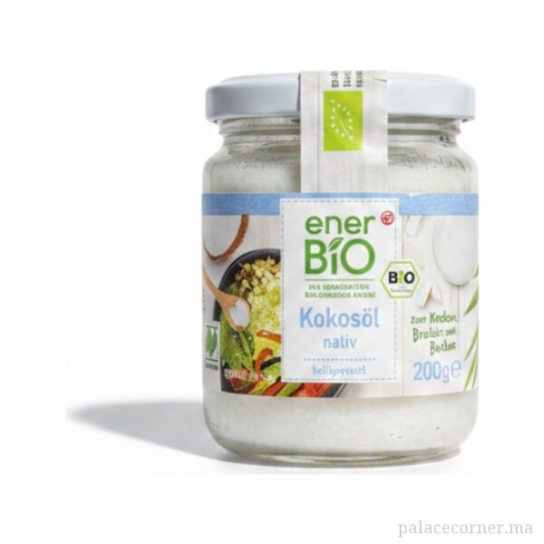 Huile de Coco Vierge Bio enerBiO - 200g