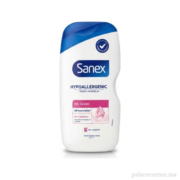 Sanex Gel Douche Hypoallergénique Dermo - Peaux Sensibles 500ml