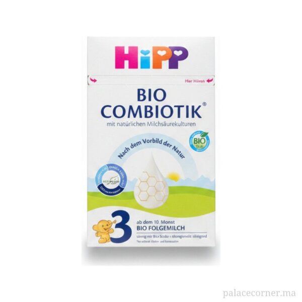 HiPP Bio Combiotik 3 - Lait de Suite Biologique dès 10 Mois - 600g