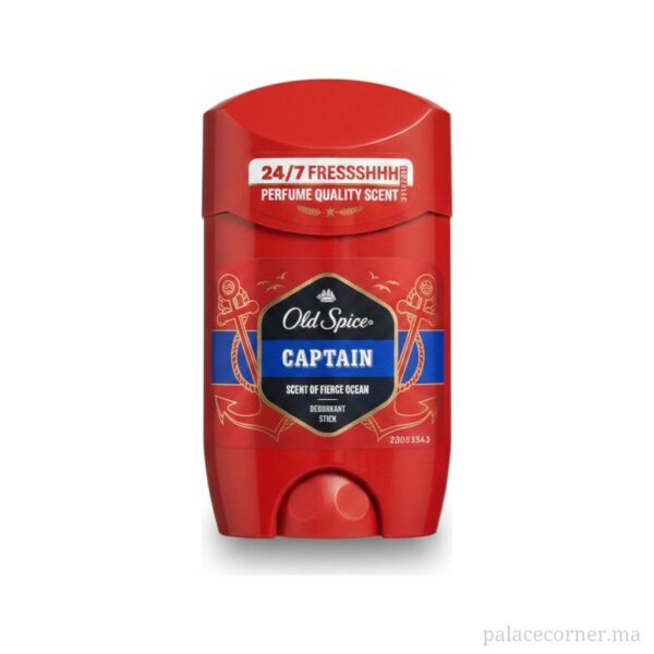 Old Spice Captain Déodorant Stick - Fraîcheur Océanique (50ml)