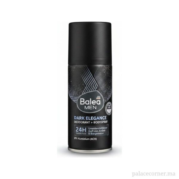 Balea Men Dark Elegance - Déodorant & Spray Corps - 150ml