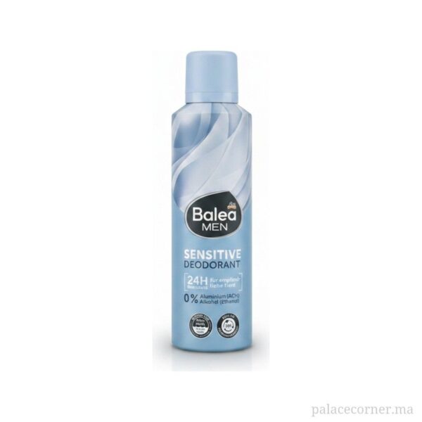 Balea MEN Déodorant Spray Sensitive - Protection 24H (200ml)