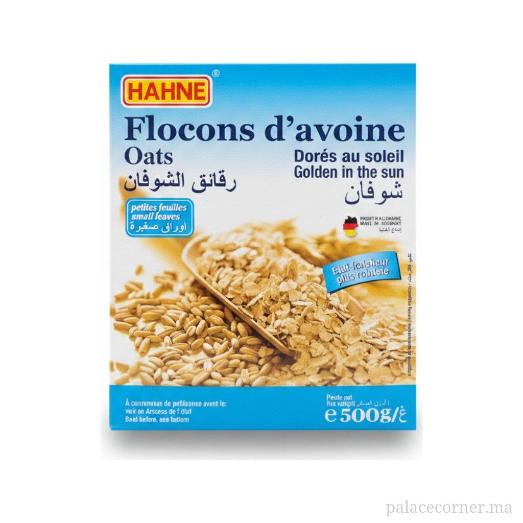 product-1779011161343 Hahne Flocons d'Avoine - Dorés au Soleil (Petites Feuilles) - 500g – Image 1